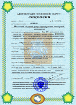 Лицензия агентства недвижимости «ЖИЛСЕРВИС»